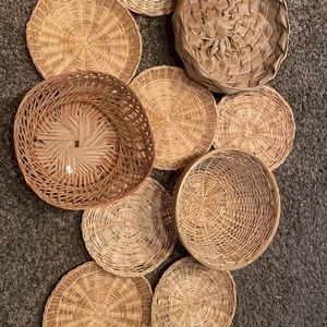 Wall baskets on hold for Erica